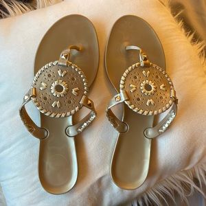 Jack Rogers Georgica jelly, Gold
